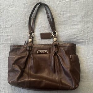 Coach brown handbag